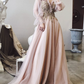 Robe de bal de princesse bustier à volants en satin long, robe de soirée C8117