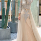 Robe de bal de princesse bustier à volants en satin long, robe de soirée C8117