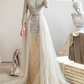 Robe de bal de princesse bustier à volants en satin long, robe de soirée C8117