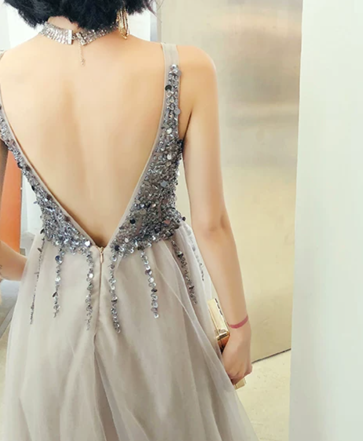 Robe de bal de princesse bustier à volants en satin long, robe de soirée C8117