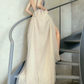 Robe de bal de princesse bustier à volants en satin long, robe de soirée C8117