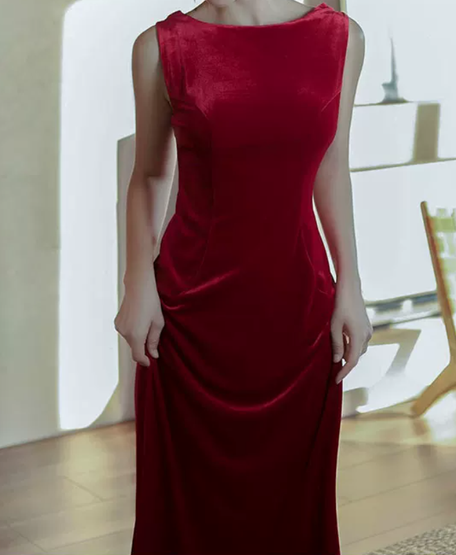 Robe de bal de princesse bustier à volants en satin long, robe de soirée C8117