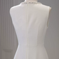 Superbe robe de mariée sirène bustier en satin et tulle, longue et en dentelle, C4563