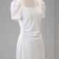 Superbe robe de mariée sirène bustier en satin et tulle, longue et en dentelle, C4563