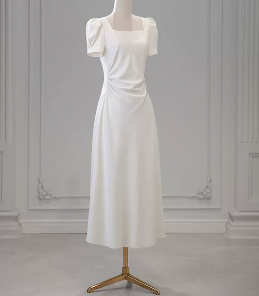 Superbe robe de mariée sirène bustier en satin et tulle, longue et en dentelle, C4563