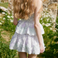 Mini robe de soirée en satin, sans bretelles, sans manches, ligne a, simple, C899