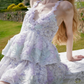 Mini robe de soirée en satin, sans bretelles, sans manches, ligne a, simple, C899