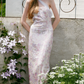 Gorgeous Strapless Pink Prom Dress Sequins Sheath Evening Dress C9070