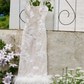 Robe de bal de princesse bustier à volants en satin long, robe de soirée C8117