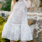 Attractive Halter Neck Beaded Homecoming Dress White Lace A-Line Party Dress C9075