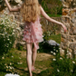 Cute Halter Neck Homecoming Dress Pink Ruffles A-Line Party Dress C9076
