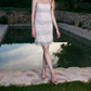 Mini robe de soirée en satin, sans bretelles, sans manches, ligne a, simple, C899