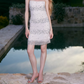 Mini robe de soirée en satin, sans bretelles, sans manches, ligne a, simple, C899