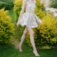 Mini robe de soirée en satin, sans bretelles, sans manches, ligne a, simple, C899