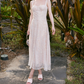 Sweet Spaghetti Straps Prom Dress Pink Lace Sequins A-Line Evening Dress C9088