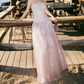 Robe de bal de princesse bustier à volants en satin long, robe de soirée C8117