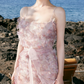 Robe de bal de princesse bustier à volants en satin long, robe de soirée C8117