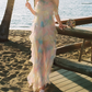 Robe de bal de princesse bustier à volants en satin long, robe de soirée C8117