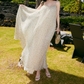 Glam Spaghetti Straps Floral Prom Dress Sequins A-Line Evening Dress C9098