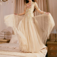 Robe de bal de princesse bustier à volants en satin long, robe de soirée C8117