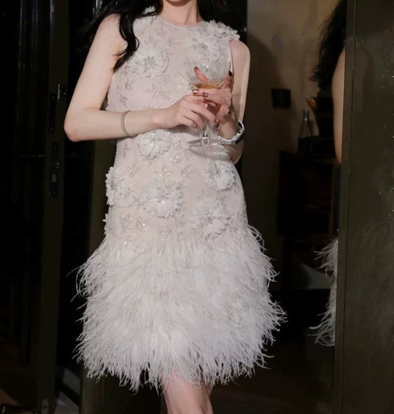 Mini robe de soirée en satin, sans bretelles, sans manches, ligne a, simple, C899