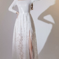 Robe de bal de princesse bustier à volants en satin long, robe de soirée C8117