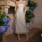 Fascinating Halter Neck Green Prom Dress Sequins Beading Sheath Evening Dress C9146