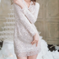 Mini robe de soirée en satin, sans bretelles, sans manches, ligne a, simple, C899