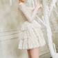 Mini robe de soirée en satin, sans bretelles, sans manches, ligne a, simple, C899