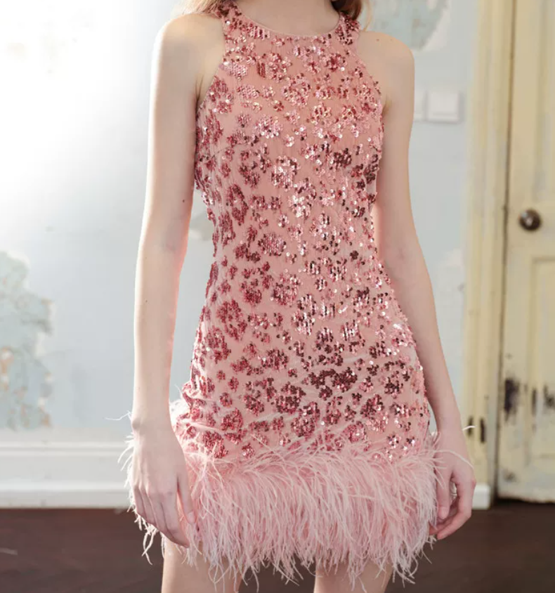 Mini robe de soirée en satin, sans bretelles, sans manches, ligne a, simple, C899