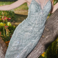 Gorgeous Spaghetti Straps Prom Dress Sequins Slit Sheath Evening Dress C9184