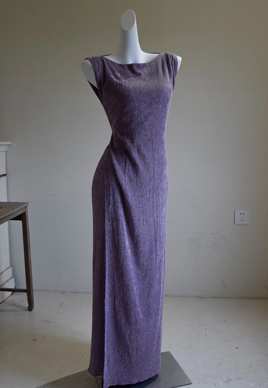 Robe de bal de princesse bustier à volants en satin long, robe de soirée C8117