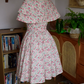 Cute Off-Shoulder Homecoming Dress Floral A-Line Party Dress C9197