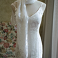 Romantic Spaghetti Straps Wedding Dresses Floral A-Line Bridal Dress C9208
