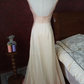 Sweet Backless Pink Prom Dress Appliques Lace A-Line Evening Dress C9219