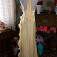 Alluring Halter Neck Backless Prom Dress Appliques Mermaid Evening Dress C9223