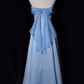 Alluring Spaghetti Straps Prom Dress Satin A-Line Evening Dress C9227