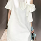 Mini robe de soirée en satin, sans bretelles, sans manches, ligne a, simple, C899