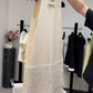 Mini robe de soirée en satin, sans bretelles, sans manches, ligne a, simple, C899
