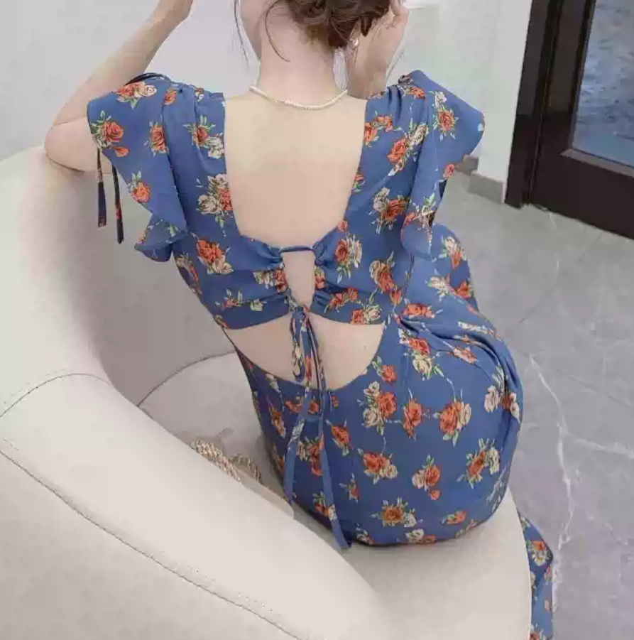 Robe de bal de princesse bustier à volants en satin long, robe de soirée C8117