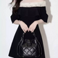 Mini robe de soirée en satin, sans bretelles, sans manches, ligne a, simple, C899
