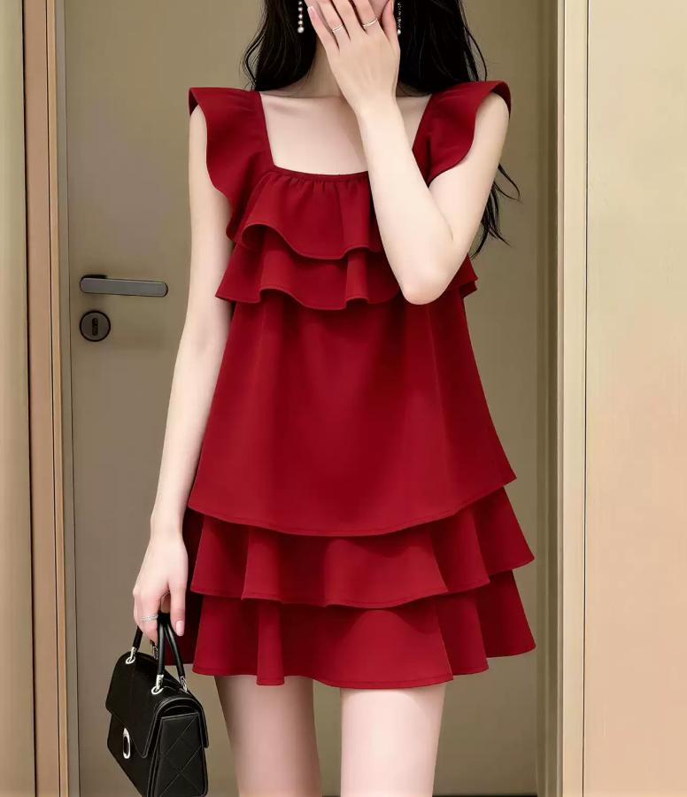 Mini robe de soirée en satin, sans bretelles, sans manches, ligne a, simple, C899