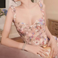 Mini robe de soirée en satin, sans bretelles, sans manches, ligne a, simple, C899