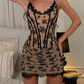 Mini robe de soirée en satin, sans bretelles, sans manches, ligne a, simple, C899