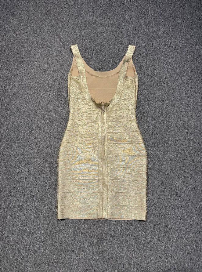 Mini robe de soirée en satin, sans bretelles, sans manches, ligne a, simple, C899