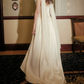 Superbe robe de mariée sirène bustier en satin et tulle, longue et en dentelle, C4563