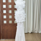 Robe de bal de princesse bustier à volants en satin long, robe de soirée C8117