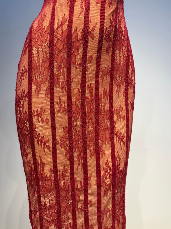 Robe de bal de princesse bustier à volants en satin long, robe de soirée C8117