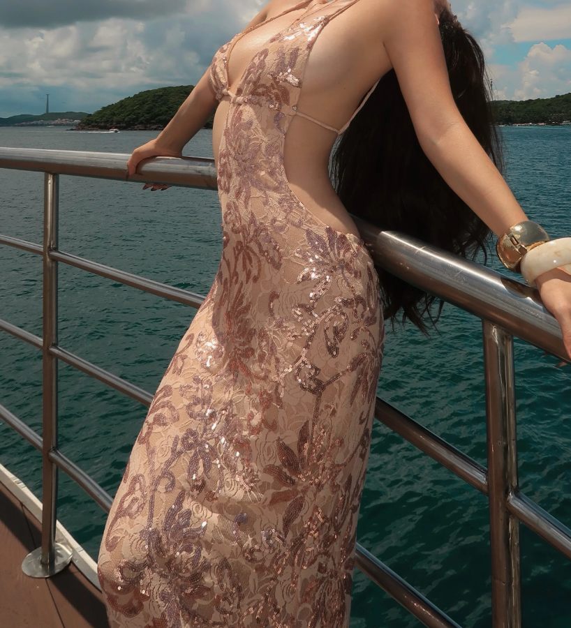Robe de bal de princesse bustier à volants en satin long, robe de soirée C8117