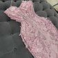 Robe de bal de princesse bustier à volants en satin long, robe de soirée C8117